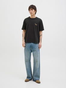 Jack & Jones Gedrukt T-shirts -Black - 12277582