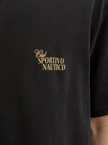 Jack & Jones Gedrukt T-shirts -Black - 12277582
