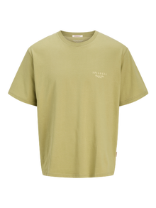 Jack & Jones T-shirt Imprimé Col ras du cou -Cedar - 12277582