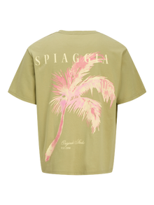 Jack & Jones T-shirt Imprimé Col ras du cou -Cedar - 12277582