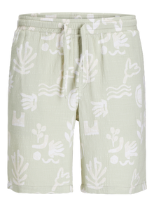 Jack & Jones Jogger Fit Relaxed fit shorts Junior -Celadon Tint - 12277599