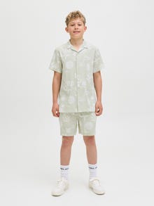 Jack & Jones Junior Jogger Fit Relaxed fit -shortsit -Celadon Tint - 12277599
