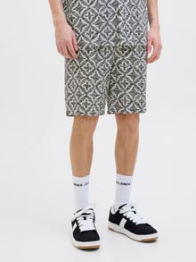 Jack & Jones Laisvas kirpimas Šortai -Cloud Dancer - 12277620