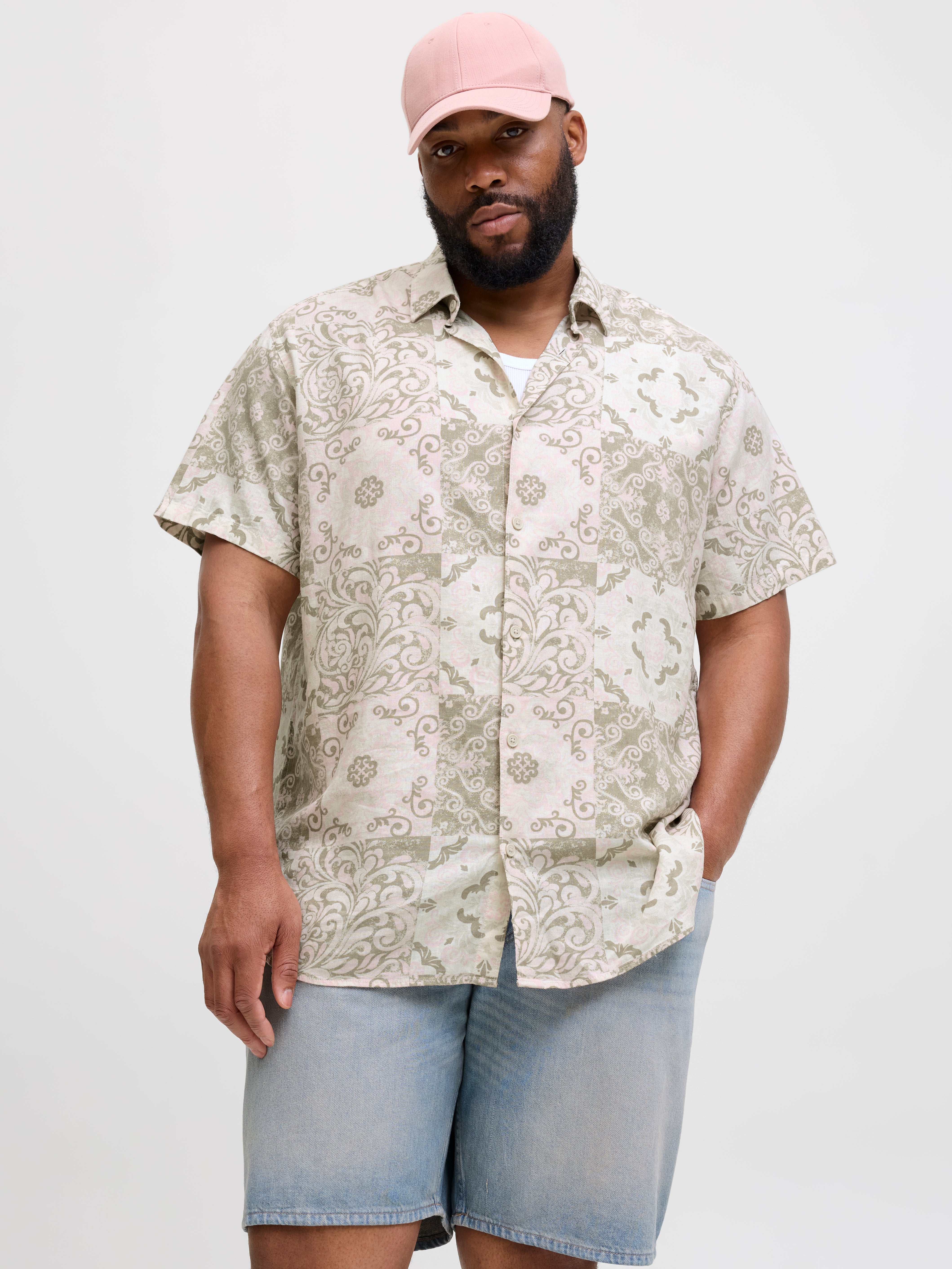 Plus Size Wide Fit Hemd