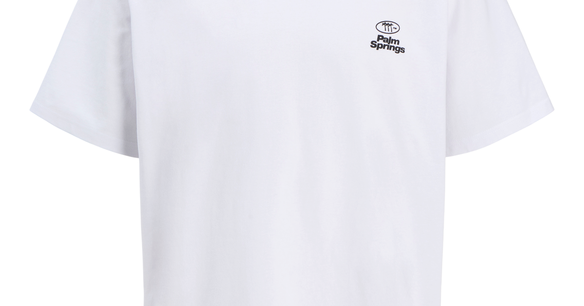 Mbidimensionimi i përshtatjes Qafa e ekuipazhit PLUS T-Shirt | White ...