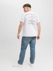 Jack & Jones Plus Size T-shirt -Bright White - 12277677