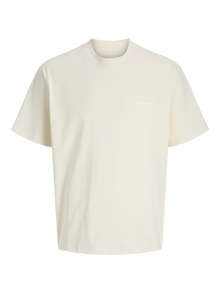 Jack & Jones Plus Size T-shirt -Sweet Corn - 12277677