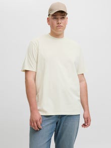 Jack & Jones Plus Size T-shirt -Sweet Corn - 12277677