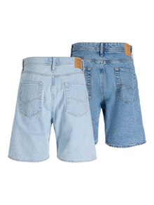 Jack & Jones Confezione da 2 Bermuda in jeans Loose Fit -Blue Denim - 12277682