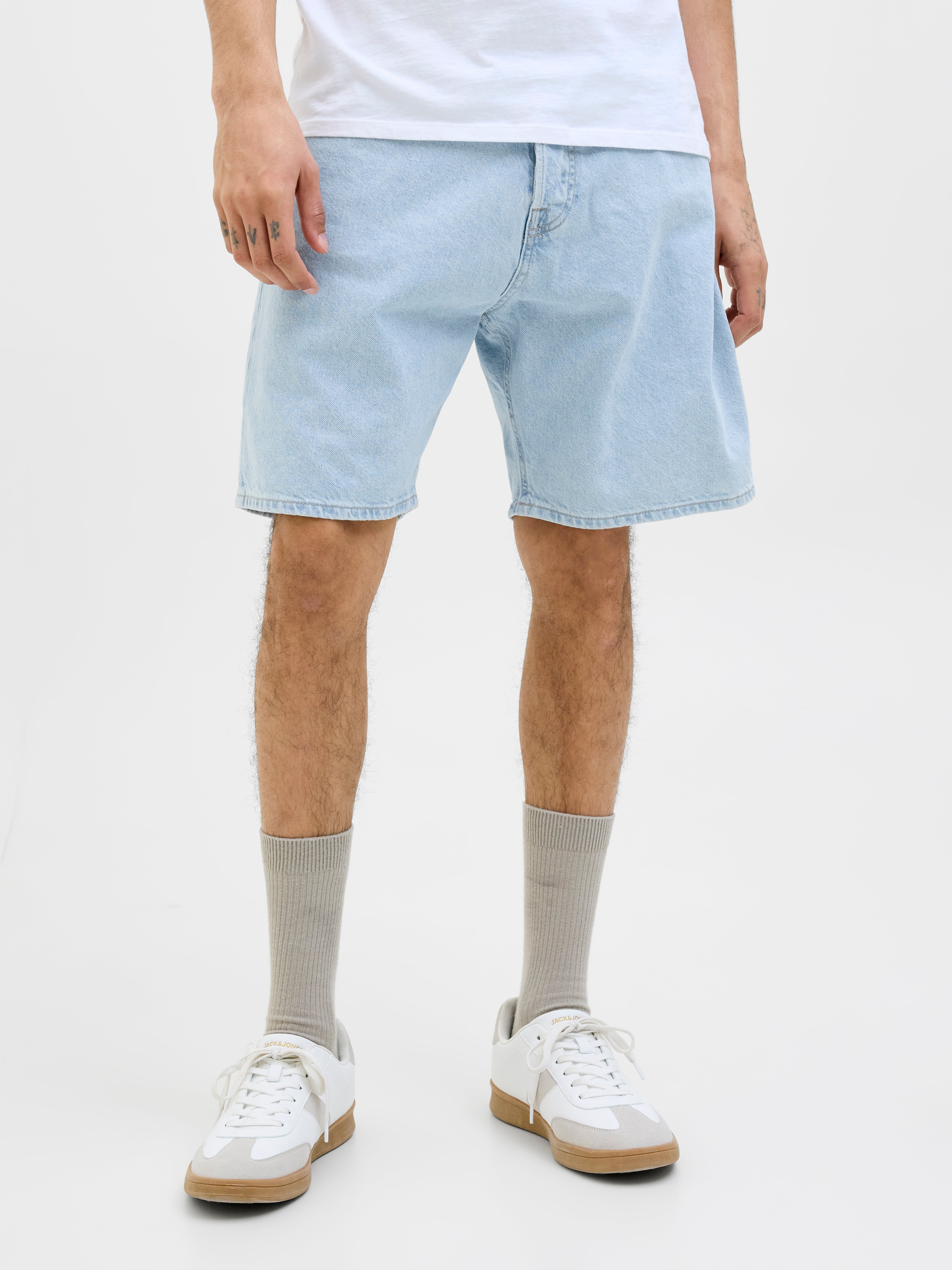 Thumbnail - 2er-pack Loose Fit Jeans-shorts