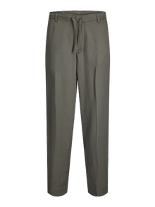Jack & Jones Përshtatja e lirshme JUNIOR Chinos -Mulled Basil - 12277693