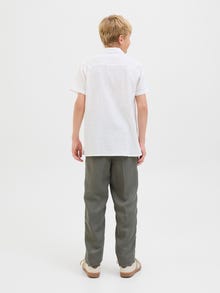 Jack & Jones Përshtatja e lirshme JUNIOR Chinos -Mulled Basil - 12277693