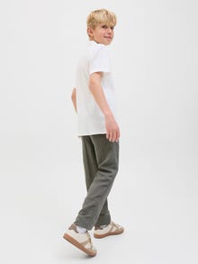 Jack & Jones Përshtatja e lirshme JUNIOR Chinos -Mulled Basil - 12277693