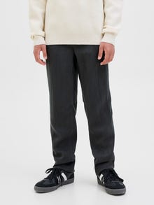 Jack & Jones Brīvi pieguļošas bikses JUNIOR -Black Sand - 12277693