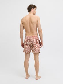 Jack & Jones Klasikinis kirpimas Maudymosi šortai -Tandoori Spice - 12277730