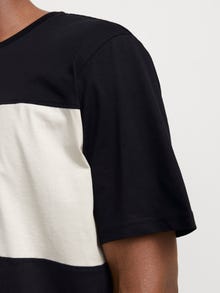 Jack & Jones Colour block T-shirt -Black - 12277742