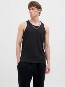 Jack & Jones Ensfarvet Tanktop -Black - 12277751