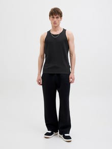 Jack & Jones Ensfarvet Tanktop -Black - 12277751