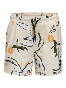 Jack & Jones Regular Fit Badeshorts Junior -Buttercream - 12277752