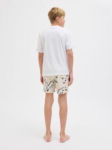 Jack & Jones Regular Fit Badeshorts Junior -Buttercream - 12277752