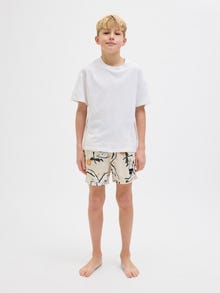 Jack & Jones Regular Fit Badeshorts Junior -Buttercream - 12277752