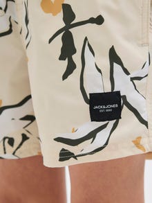 Jack & Jones Klasikinis kirpimas Maudymosi šortai Jaunimui -Buttercream - 12277752