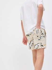 Jack & Jones Regular Fit Badeshorts Junior -Buttercream - 12277752