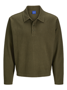Jack & Jones Einfarbig Sweatshirt -Olive Night - 12277795