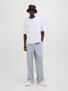 Jack & Jones Wide Leg Fit Broeken -Grey Melange - 12277887