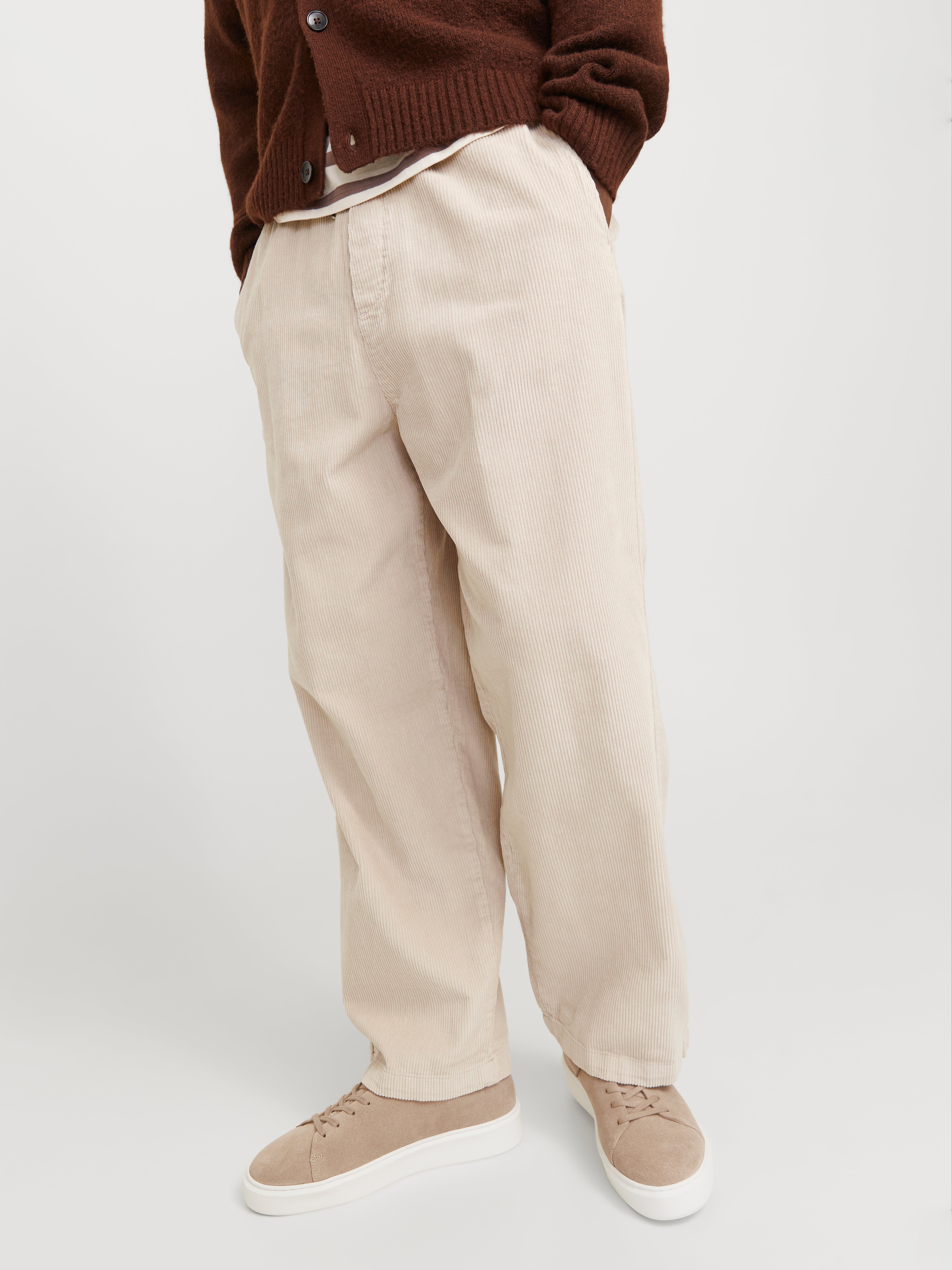 Baggy fit Classic pants | Beige | Jack & Jones®