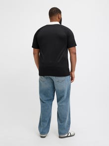 Jack & Jones Plus Size Polo -Black - 12277948