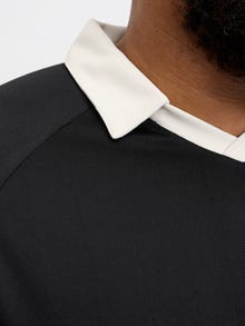 Jack & Jones Plus Size Polo -Black - 12277948