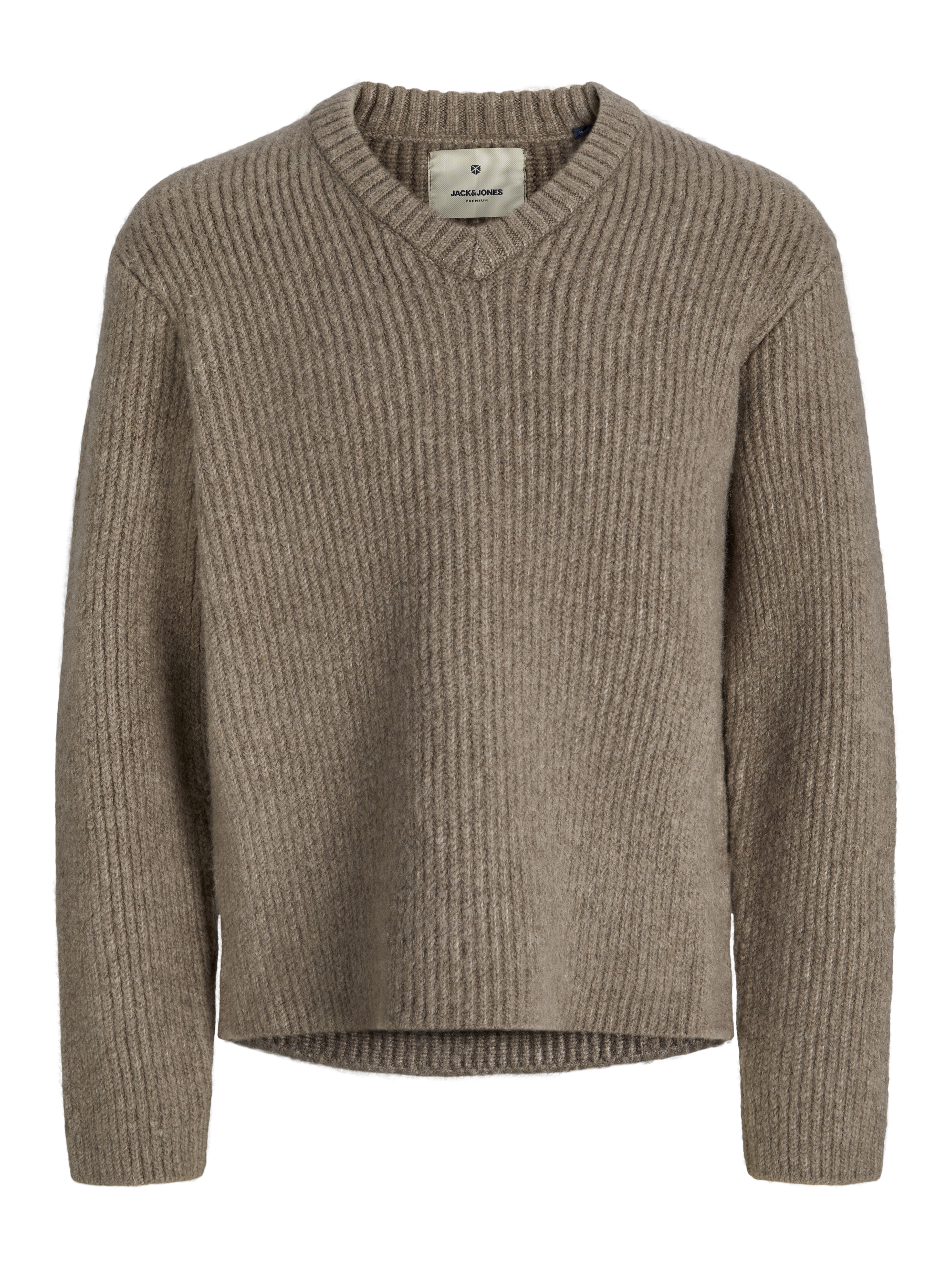 Thumbnail - Einfarbig Strickpullover