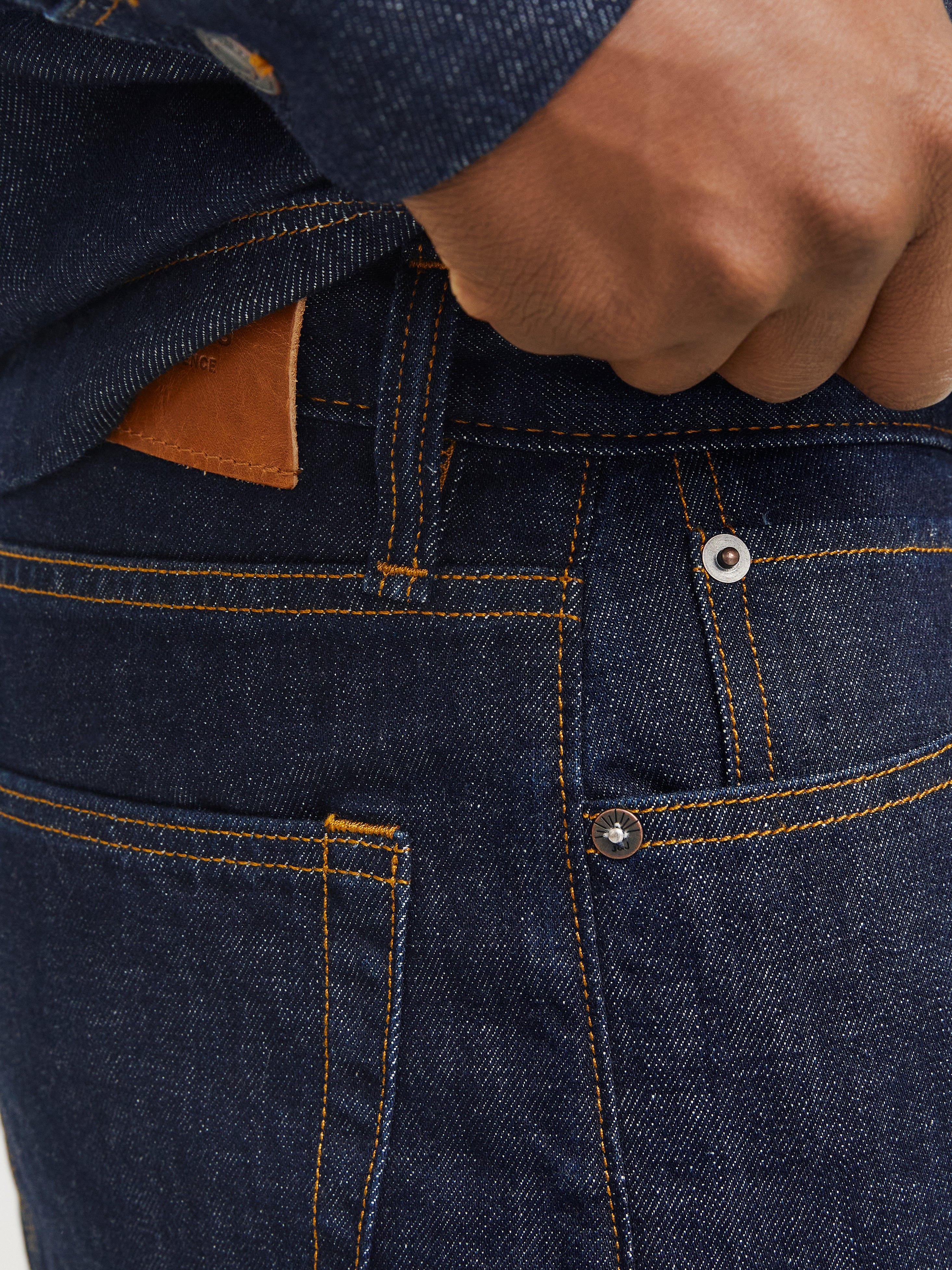 Jack & Jones JJIEDDIE JJCOOPER AM SN - Jeans a zampa - ecru/avorio Jack & Jones JJIEDDIE JJCOOPER AM SN - Jeans a zampa - ecru/avorio
