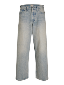 Jack & Jones JJIDAVE JJCOOPER AM 888 NOOS Jeansy o kroju wide -Blue Denim - 12278009