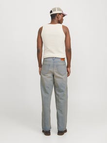Jack & Jones JJIDAVE JJCOOPER AM 888 NOOS Jeansy o kroju wide -Blue Denim - 12278009