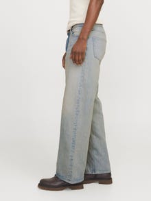 Jack & Jones JJIDAVE JJCOOPER AM 888 NOOS Jeansy o kroju wide -Blue Denim - 12278009