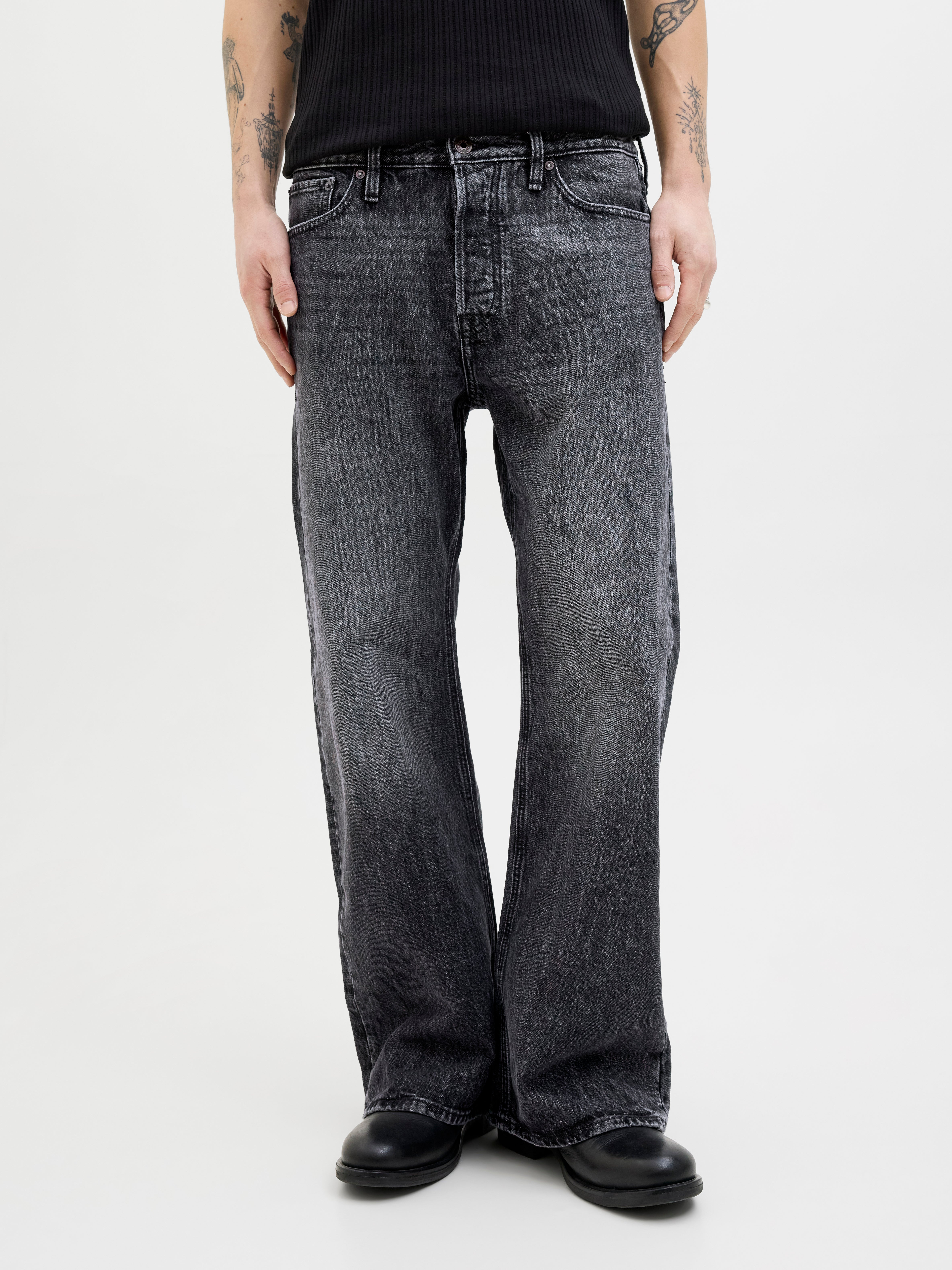 Jjitoby Jjcooper Am 968 Ln Jeans Mit Ausgestellter Passform