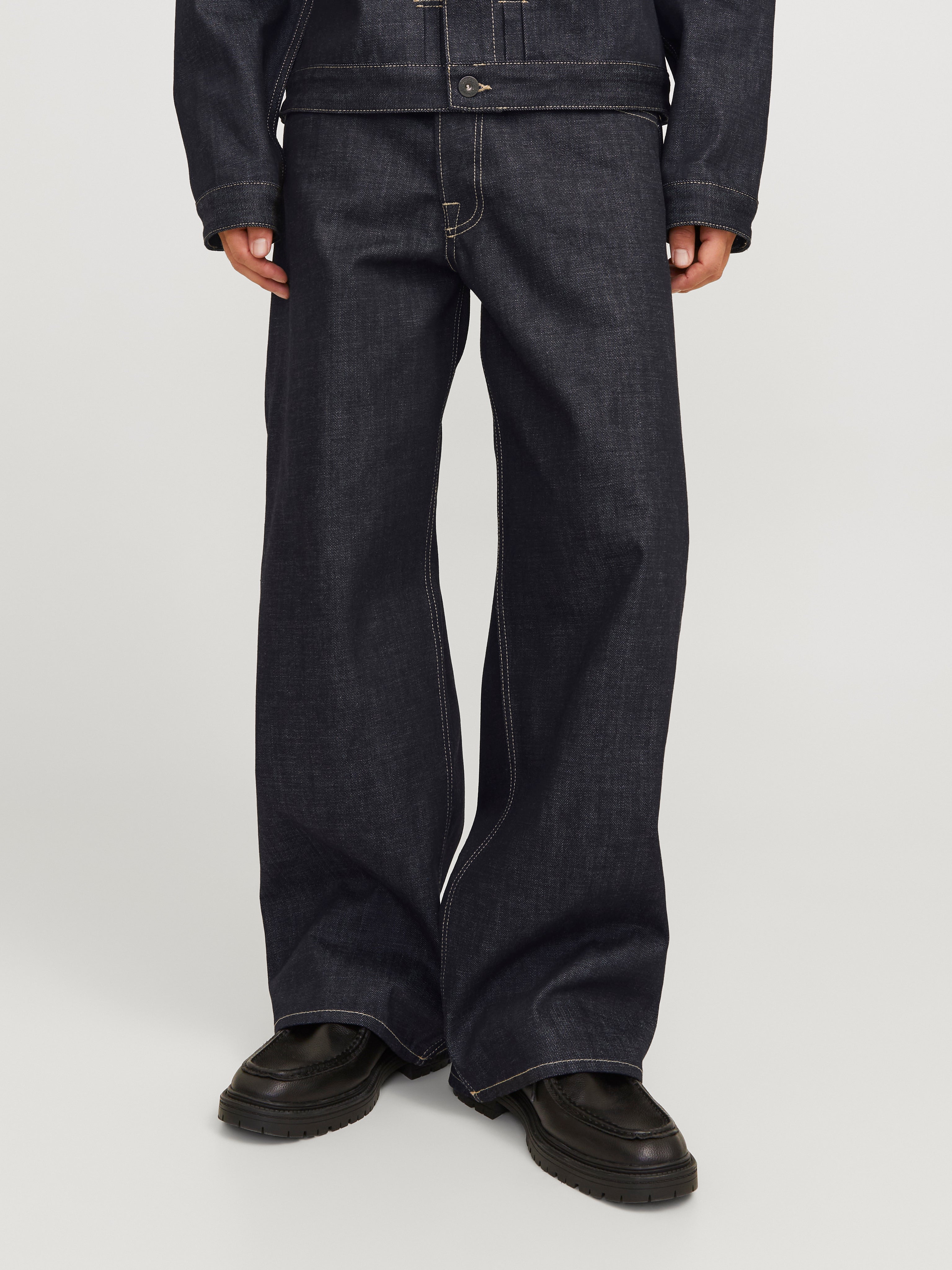 Jjidave Jjclassic Selvedge Cj 368 Wide Fit Jeans