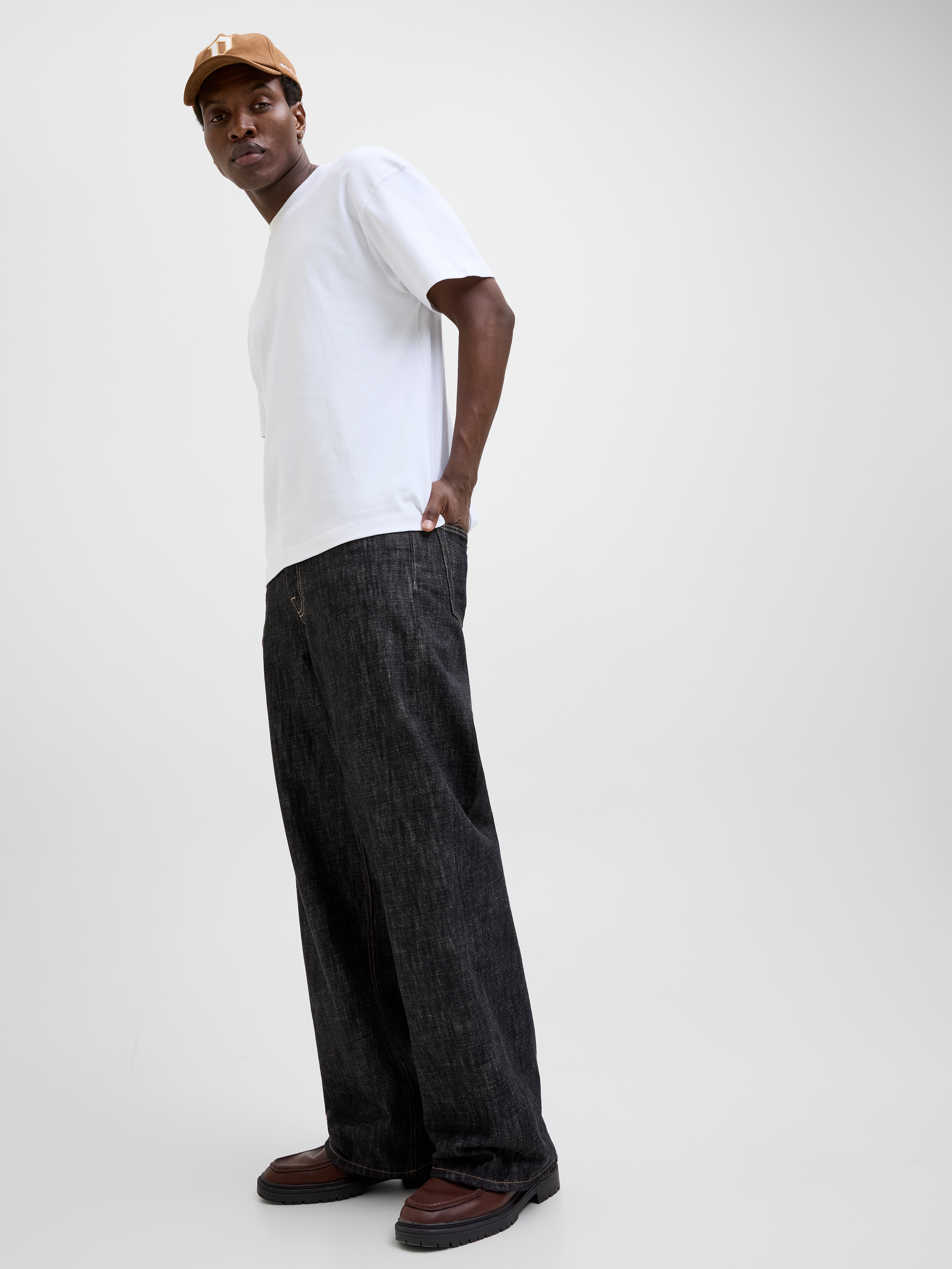 JJIDAVE JJCLASSIC JOS 363 LN Wide fit jeans | Sort | Jack & Jones®