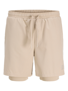 Jack & Jones Sports Shorts CNZ -Pure Cashmere - 12278063