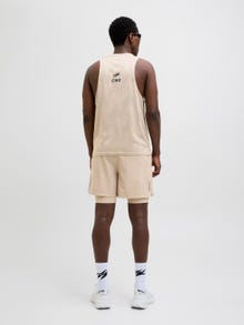 Jack & Jones Sport Shorts CNZ -Pure Cashmere - 12278063