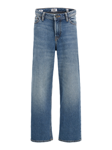 Jack & Jones Minipituinen JJIALEX JJORIGINAL AKM 061 MNI Baggy fit -farkut -Blue Denim - 12278065