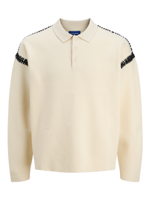 Jack & Jones Vanlig Poloskjorte -Sea Salt - 12278078