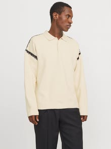 Jack & Jones Vanlig Poloskjorte -Sea Salt - 12278078