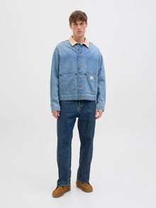 Jack & Jones JJIEDDIE JJORIGINAL SQ 061 NOOS Loose fit -Blue Denim - 12278087