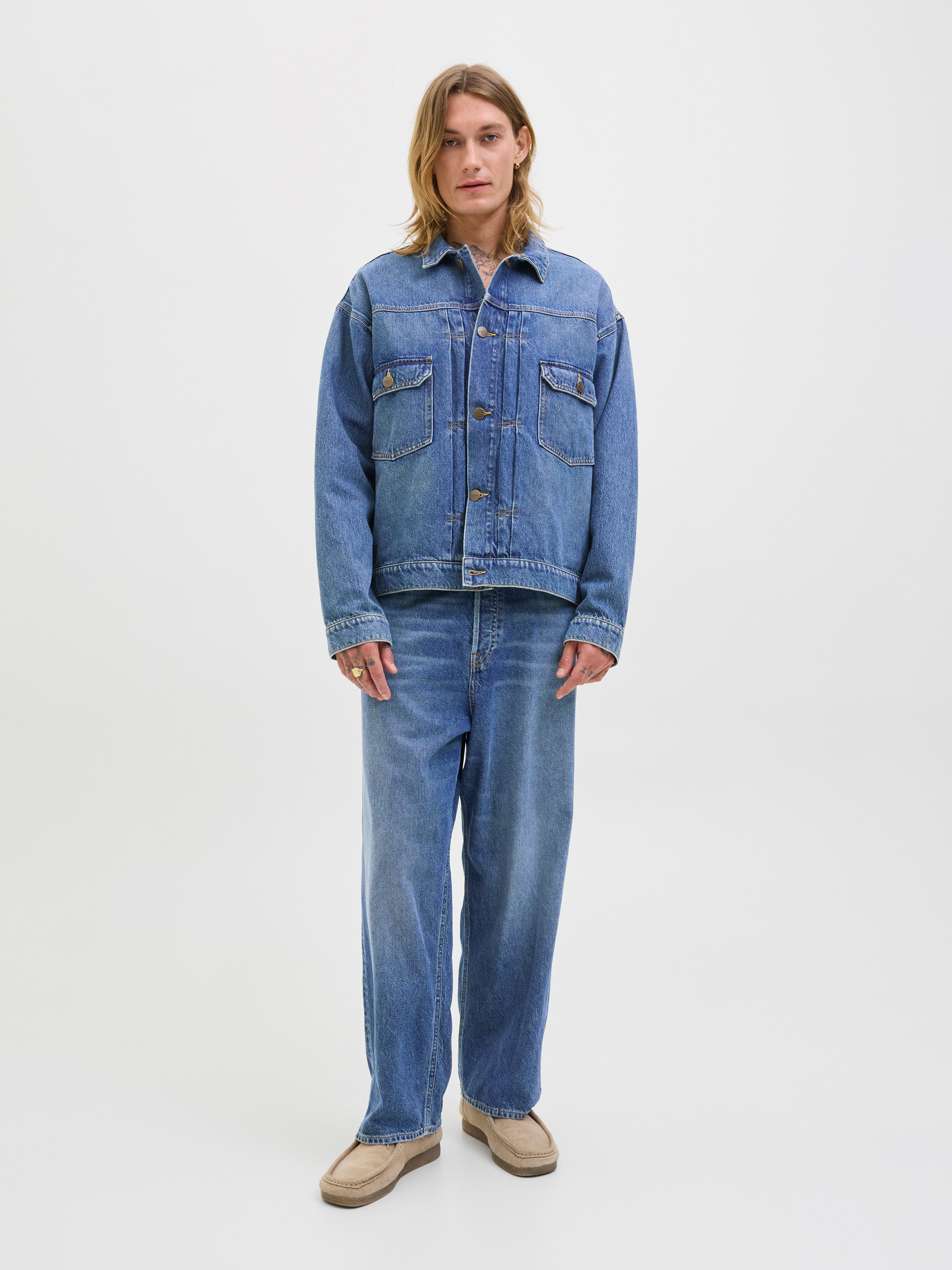 Thumbnail - Jjiron Jjoriginal Sq 366 Extra Baggy Fit Jeans