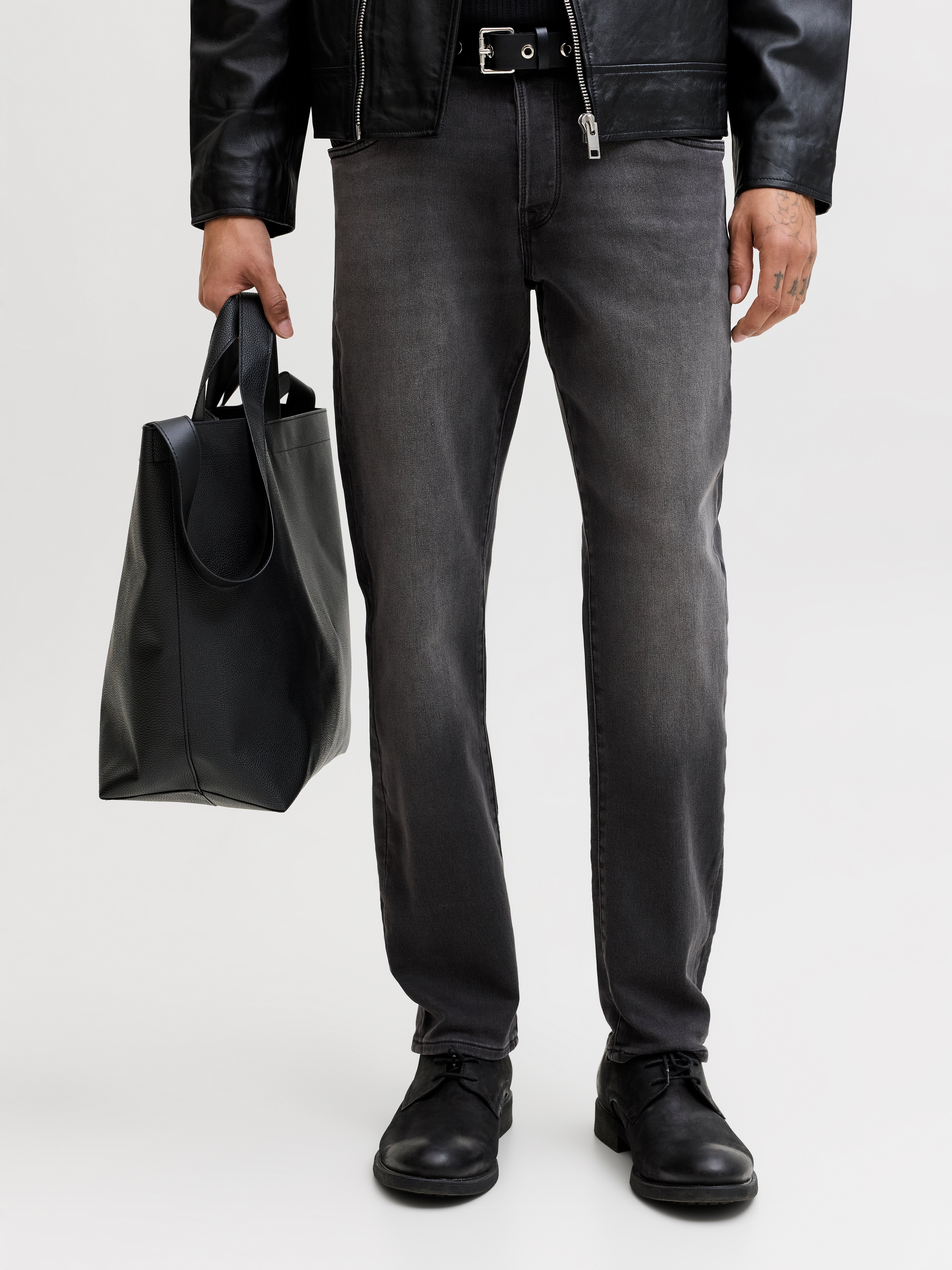 Thumbnail - Jjimike Jjfox  I.k Sq 426 Noos Tapered Fit Jeans