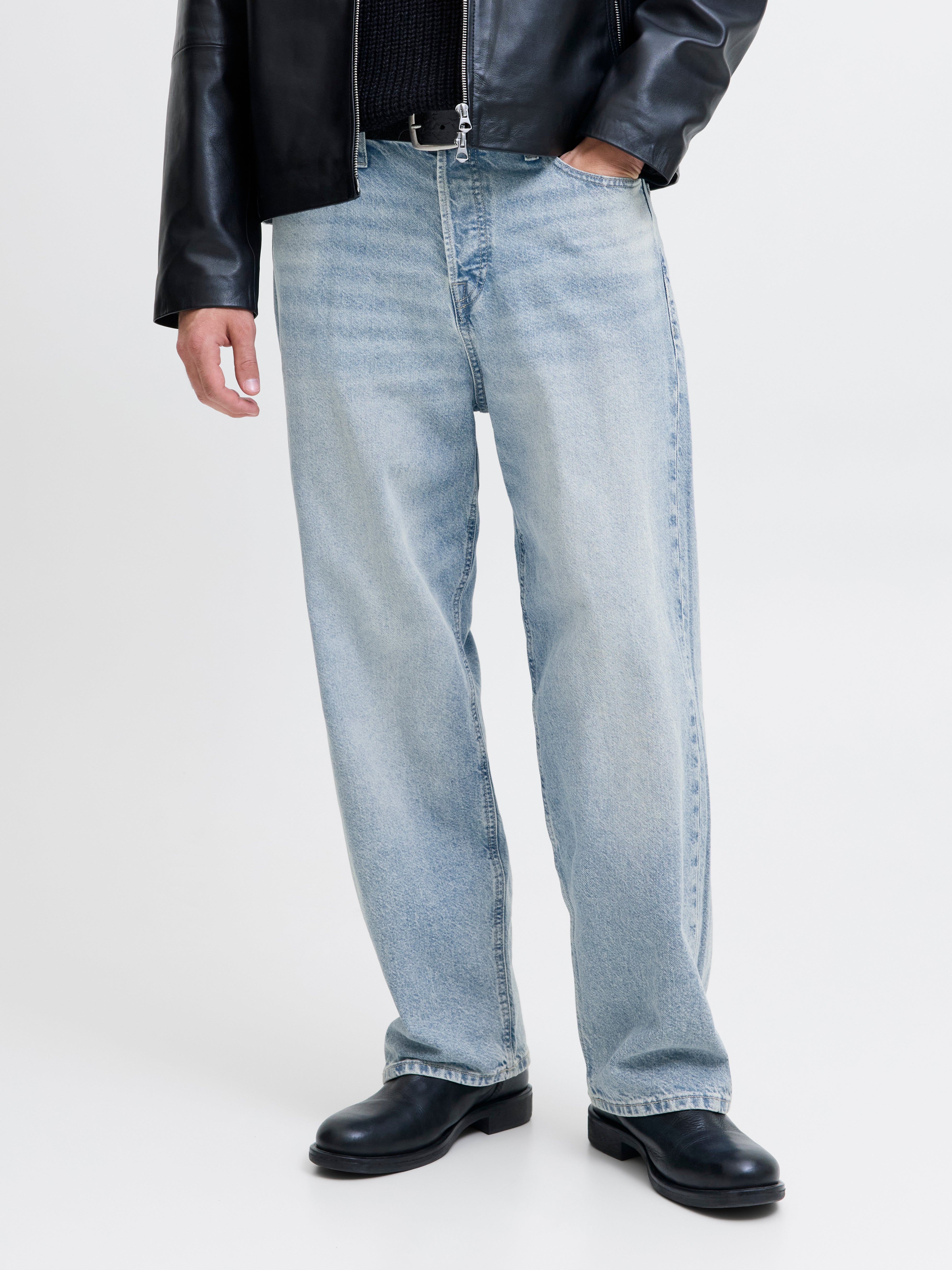 Thumbnail - Jjialex Jjoriginal Sq 199 Baggy Fit Jeans