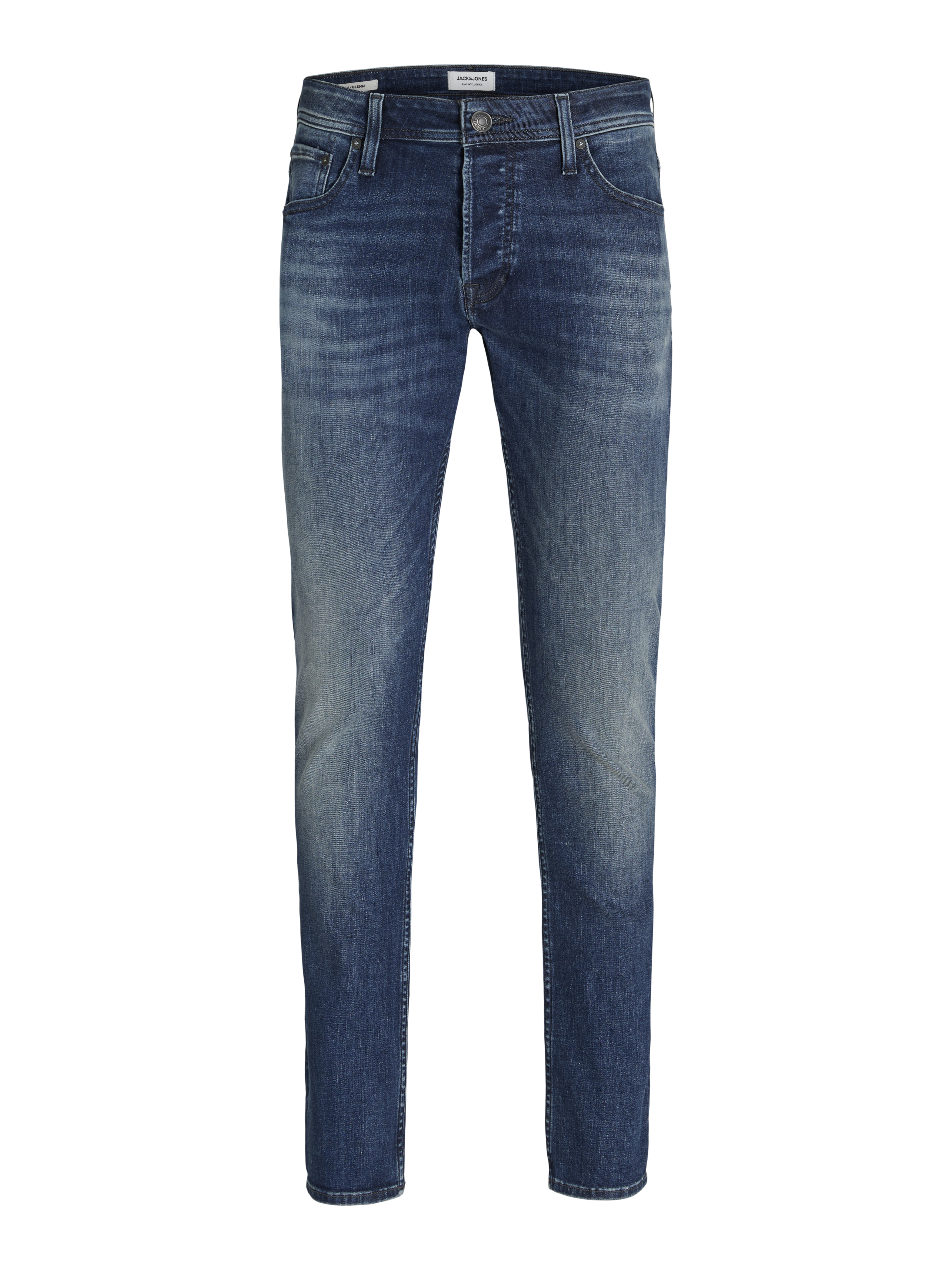 JACK & JONES JJIGLENN JJORIGINAL SQ 914 NOS Slim Fit Jeans, Denim Blauw, 33W / 32L : Jack & Jones JACK & JONES JJIGLENN JJORIGINAL SQ 914 NOS Slim Fit Jeans, Denim Blauw, 33W / 32L : Jack & Jones